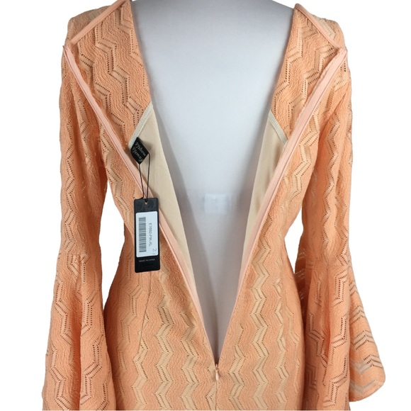 VF SHOW Elegant Bell Sleeve Cocktail Party Bodycon Pencil Sheath Dress X-Large - Picture 13 of 15